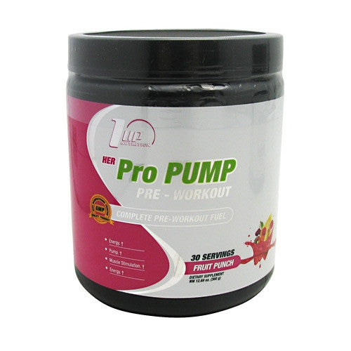 1 UP Nutrition Her ProPump - Fruit Punch - 30 Servings - 808574107121