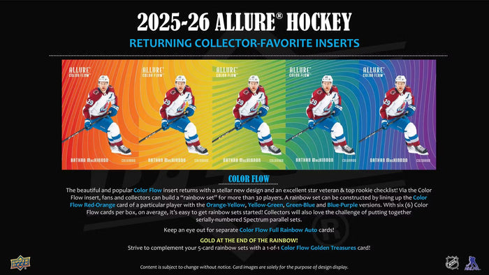 2025-26 Upper Deck Allure Hockey Blaster Box