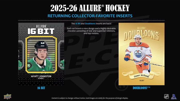 2025-26 Upper Deck Allure Hockey Blaster Box