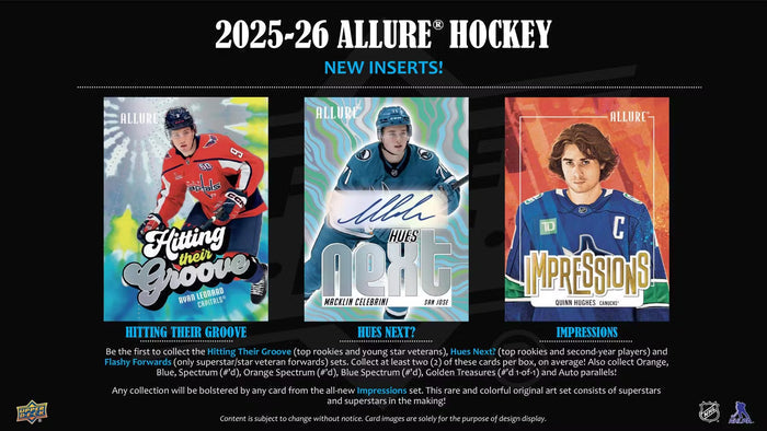 2025-26 Upper Deck Allure Hockey Blaster Box