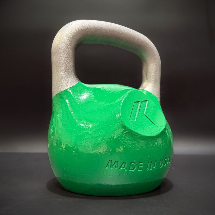 24kg (53lb) Green Atlas Competition Pro Kettlebell | Made in USA