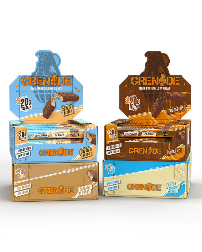 4 Boxes for £64 | Protein Bar Subscription Bundle