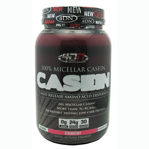 4 Dimension Nutrition Casein - Strawberry - 2 lb - 856036003207