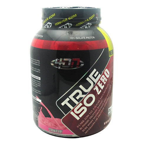 4D Nutrition True ISO Zero - Strawberry - 3 lb - 856036003948