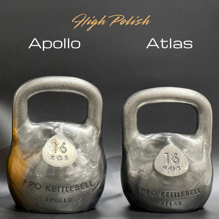 4kg (9lb) High Polish Atlas Competition Pro Kettlebell – Factory Second | Made in USA