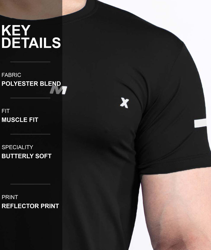 Ace GymX Tees: Flex Black - GymX
