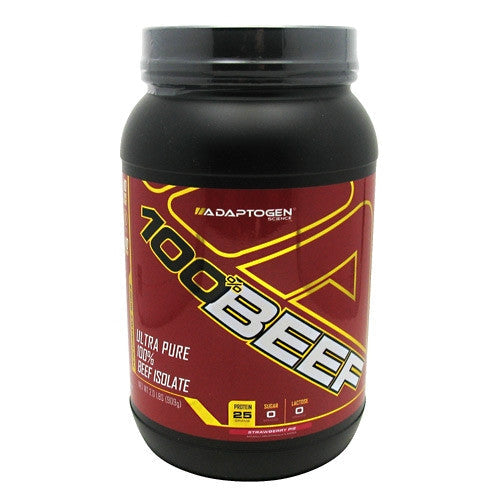 Adaptogen Science Performance Series 100% Beef - Strawberry Pie - 2 lb - 019962537738