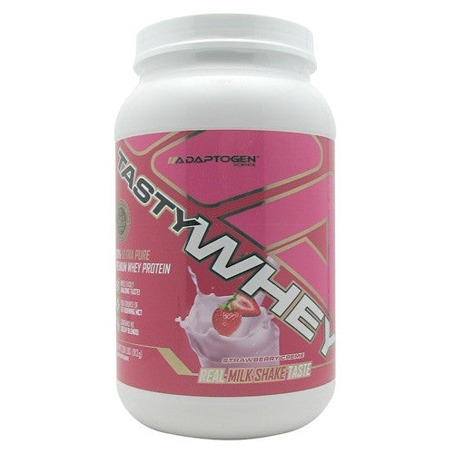 Adaptogen Science Tasty Whey - Strawberry Creme - 2 lb - 612524152129