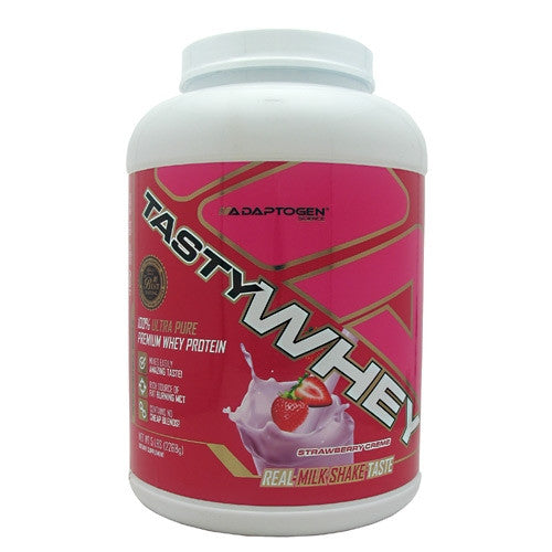 Adaptogen Science Tasty Whey - Strawberry Creme - 5 lb - 612524152198