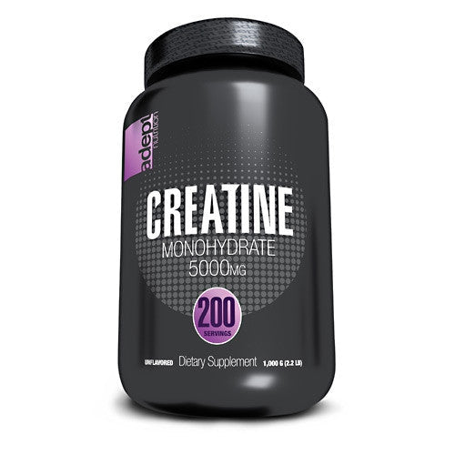 Adept Nutrition Creatine Monohydrate - Unflavored - 200 Servings - 850850003245