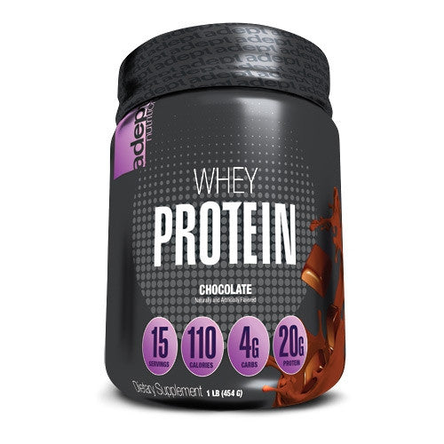 Adept Nutrition Whey Protein - Chocolate - 1 lb - 850850003375