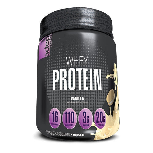 Adept Nutrition Whey Protein - Vanilla - 1 lb - 850850003368