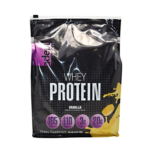 Adept Nutrition Whey Protein - Vanilla - 10 lb - 850850003559