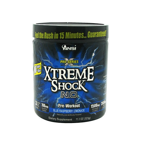 Advance Nutrient Science Pro-Series Xtreme Shock N.O. - Blue Raspberry Lemonade - 11.3 oz - 689570407077
