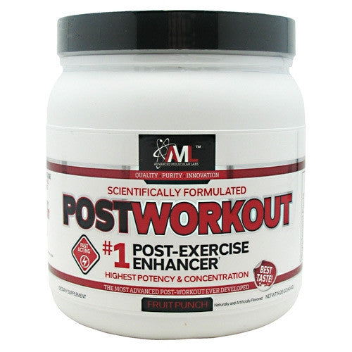 Advanced Molecular Labs Postworkout - Fruit Punch - 20 Servings - 040232230592