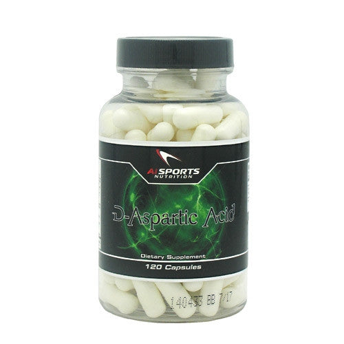 AI Sports Nutrition D-Aspartic Acid - 120 Capsules - 804879516996