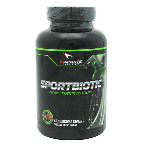 AI Sports Nutrition Sportbiotic - Chocolate - 60 Tablets - 804879526490