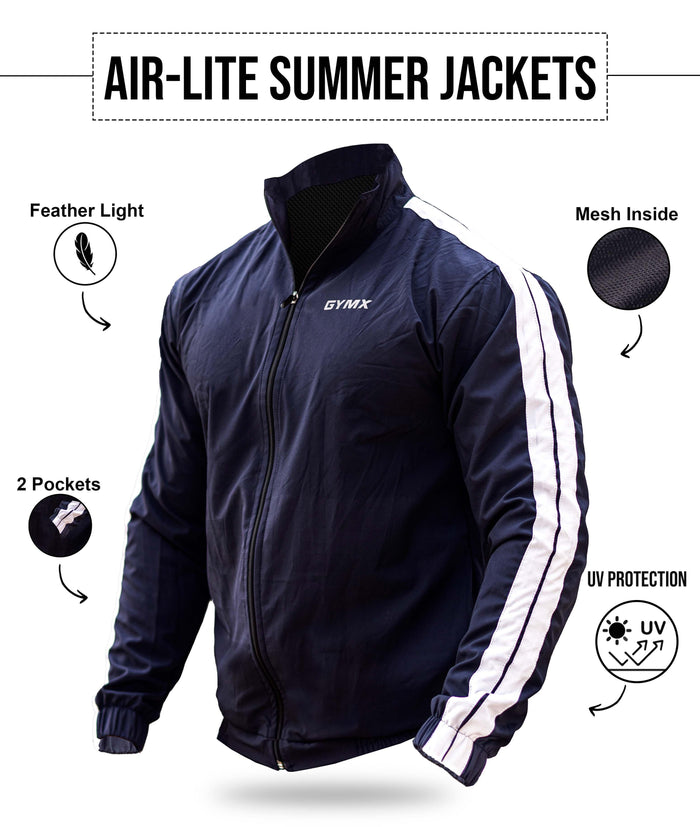 Air-Lite Summer Jacket: Viking Blue