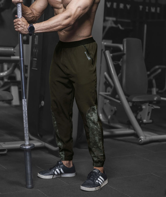 Air-Tech GymX Camo Bottoms: Army Green - GymX