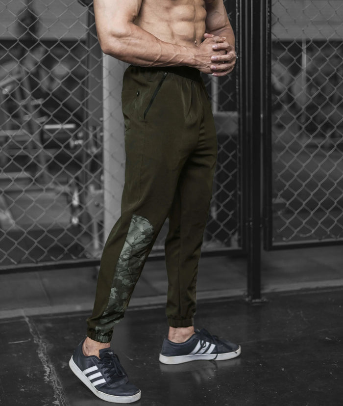 Air-Tech GymX Camo Bottoms: Army Green - GymX