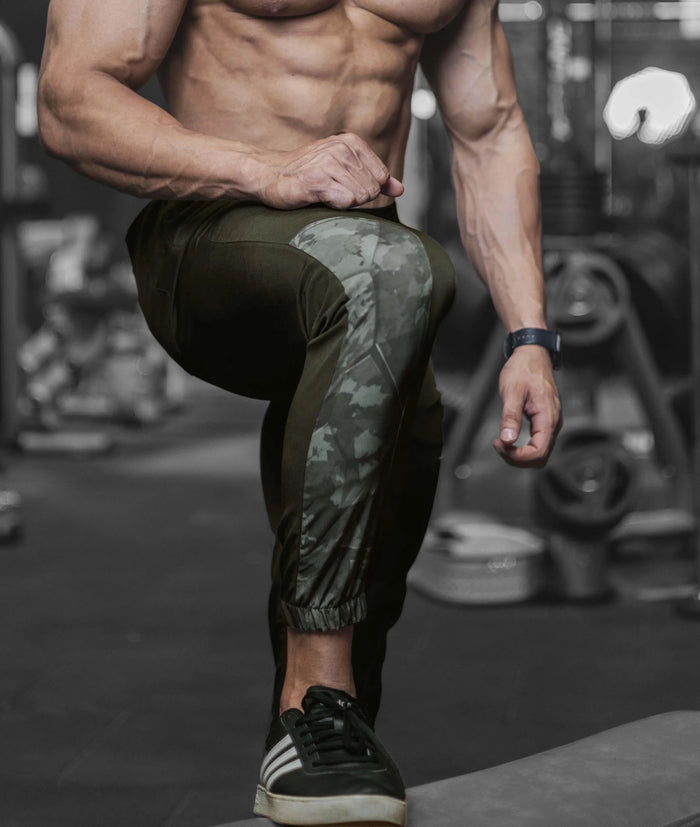 Air-Tech GymX Camo Bottoms: Army Green - GymX