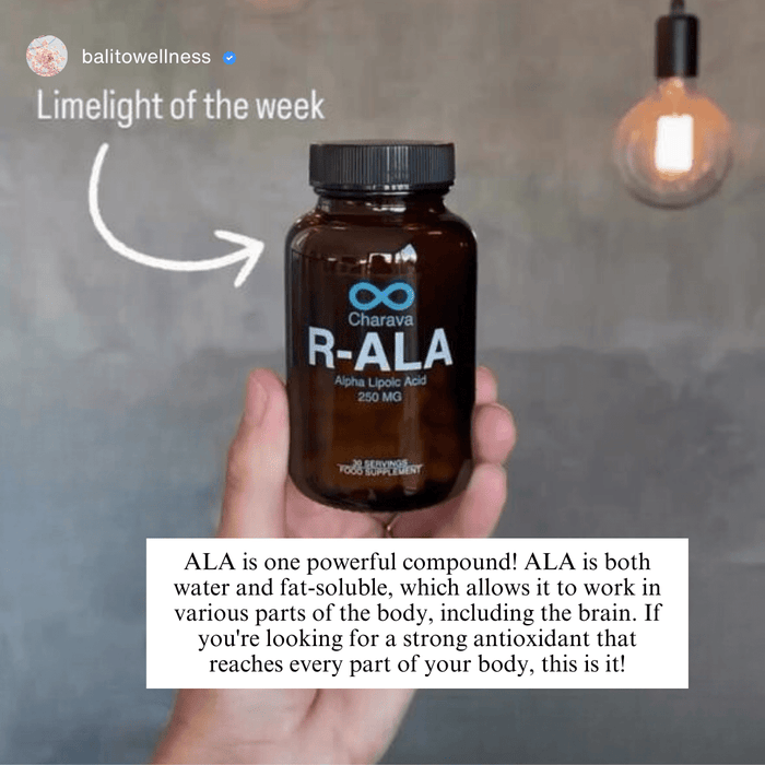 Alpha Lipoic Acid 250mg - Charava UK