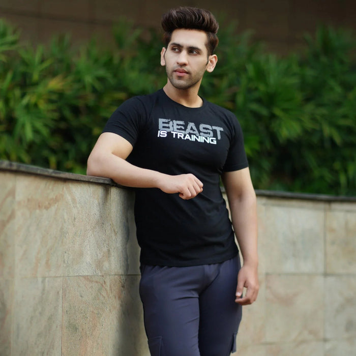Alpha prime Black Tee- Sale - GymX