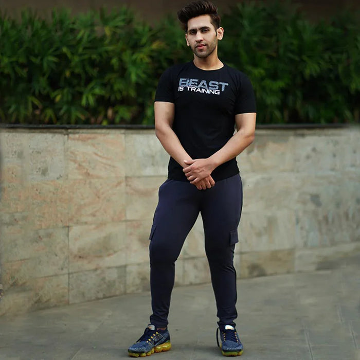 Alpha prime Black Tee- Sale - GymX
