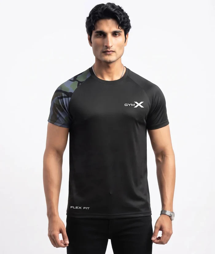 Alter Ego Camo Pattern Tee: Final Sale