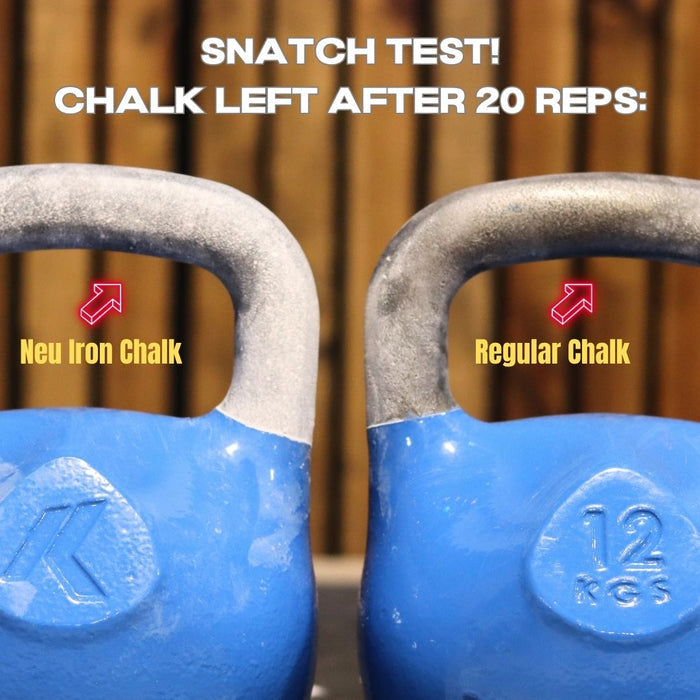 AMAZING Neu Iron Gym Chalk! Made in USA - PURE