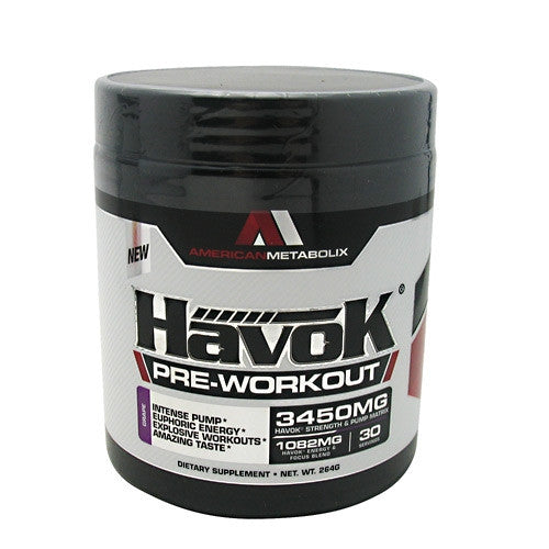 American Metabolix Havok - Grape - 30 Servings - 036663902085