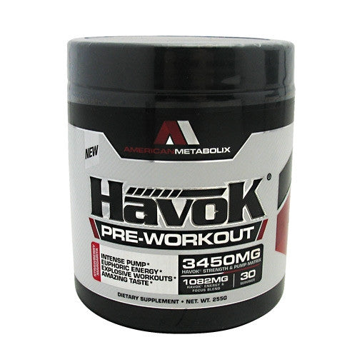 American Metabolix Havok - Strawberry Margarita - 30 Servings - 036663902115