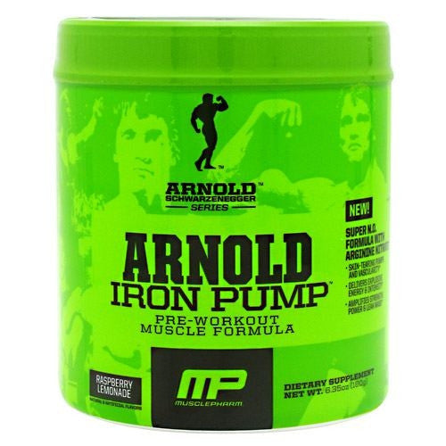 Arnold By Musclepharm Iron Pump - Raspberry Lemonade - 30 Servings - 696859258534