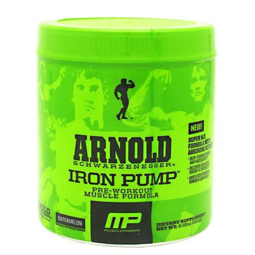Arnold By Musclepharm Iron Pump - Watermelon - 30 Servings - 696859258541