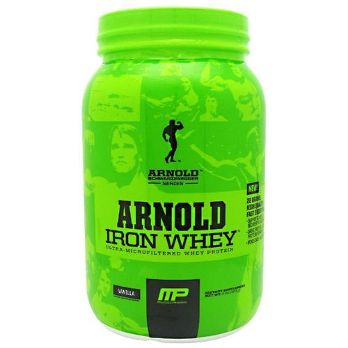 Arnold By Musclepharm Iron Whey - Vanilla - 2 lb - 696859258589