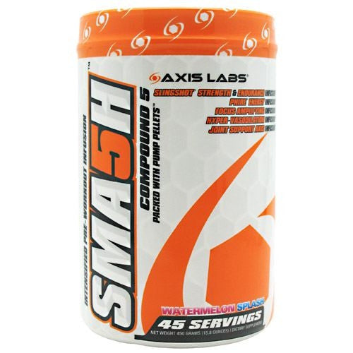 Axis Labs Sma5h Compound 5 - Watermelon Splash - 45 Servings - 689076957908
