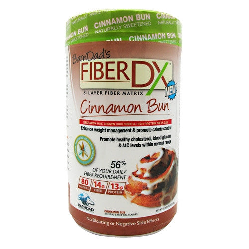 BarnDad Innovative Nutrition Fiber DX - Cinnamon Bun - 20 Servings - 859631003184