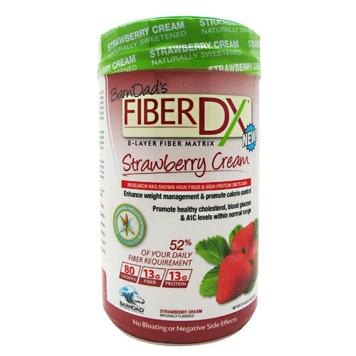 BarnDad Innovative Nutrition Fiber DX - Strawberry Cream - 20 Servings - 859631003177