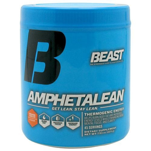Beast Sports Nutrition Amphetalean - Orange Cooler - 45 Servings - 631312706542