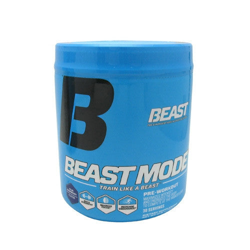 Beast Sports Nutrition Beast Mode - Blue Raspberry - 30 Servings - 631312799711