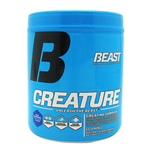 Beast Sports Nutrition Creature - Blue Raspberry - 60 Servings - 631312801414