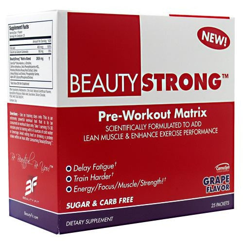 BeautyFit BeautyStrong - Grape - 25 Packets - 858695002393