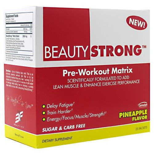 BeautyFit BeautyStrong - Pinapple - 25 Packets - 858695002485