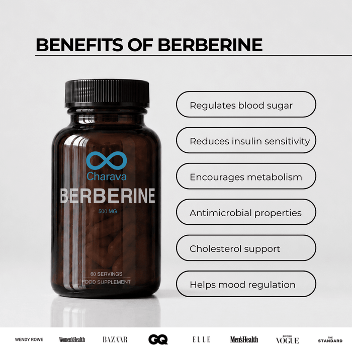 Berberine 500mg - Charava UK