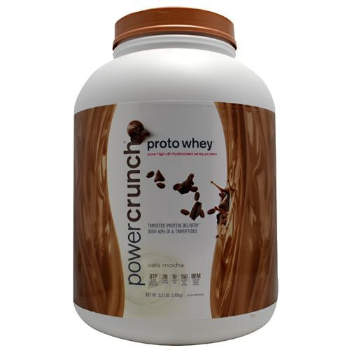BNRG Power Crunch Proto Whey - Cafe Mocha - 5 lb - 644225500039