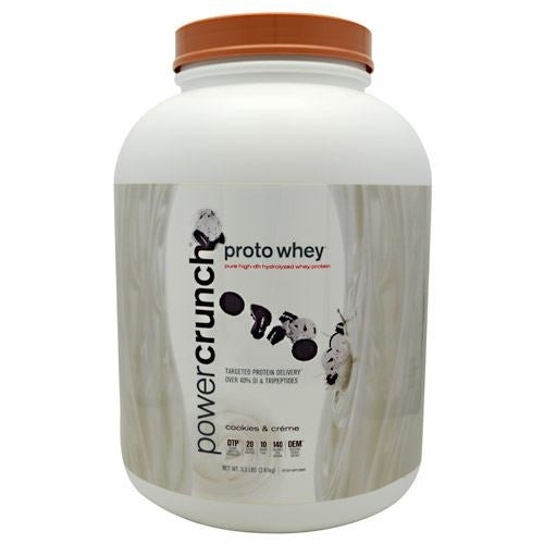 BNRG Power Crunch Proto Whey - Cookies & Creme - 5 lb - 644225500053