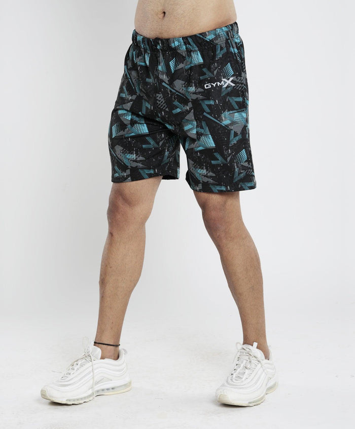 Bolt Blue Camo Shorts - Sale - GymX