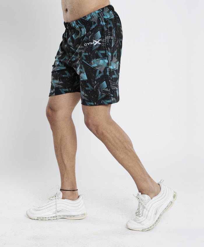 Bolt Blue Camo Shorts - Sale - GymX