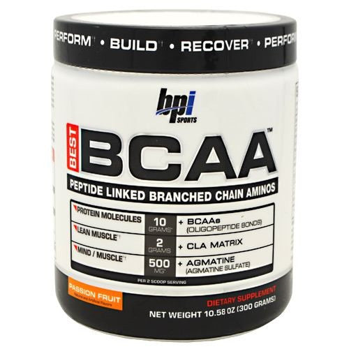 BPI Best BCAA - Passion Fruit - 30 Servings - 851780006313