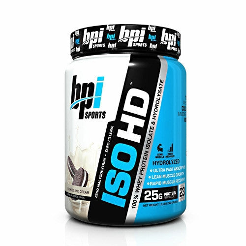 BPI Iso-HD - Cookies and Cream - 23 Servings - 811213021085